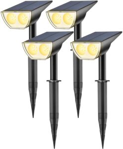 Consicot Dusk-to-Dawn Solar Spotlights